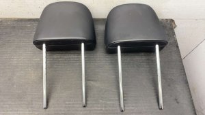 2023-2025 Hyundai Palisade Black Seat Nappa Leather Headrest Set - Front, Right (Passenger) (Used OEM)