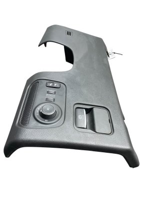 2022-2023 Jeep Wagoneer Black Lower Knee Trim Cover Panel with Headlight and Brake Switches - Front (Used OEM)
