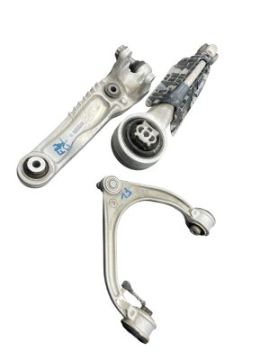 2017-2024 Jaguar F-Pace Upper and Lower Suspension Control Arm Set - Front, Right (Passenger) (Used OEM)