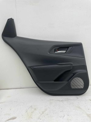 2023-2025 Toyota Prius Black Door Interior Trim Panel - Rear, Left (Driver) (Used OEM)