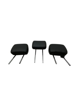 2022-2025 Jeep Wagoneer Second Row Leather Bench Seat Headrest Set - Rear, Right (Passenger) (Used OEM)