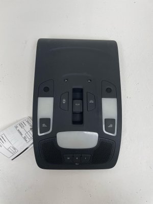 2012-2018 Audi A6 Black Overhead Roof Console Dome Light Assembly (Used OEM)