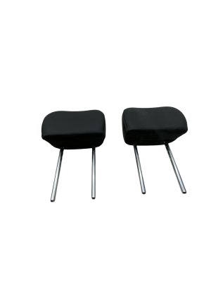 2024-2025 Kia Sorento Black 2nd Row Leatherette Seat Headrest Set - Rear, Right (Passenger) (Used OEM)