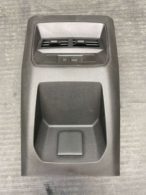 2023-2026 GMC Canyon Center Console Trim Panel with Air Vent and USB Port - Rear (Used OEM)