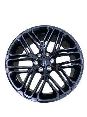 2022-2023 Jeep Wagoneer Black 22x9 6-Spoke Alloy Wheel (Used OEM)