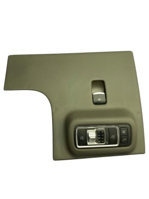 2024-2025 Lincoln Nautilus Dashboard Switch Bezel Trim Panel with Parking Brake and Control Switch - Front (Used OEM)