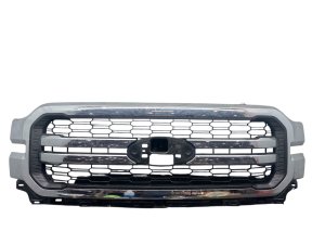 2024-2025 Ford F-150 Chrome Grille Assembly with Horizontal Chrome Bars - Front (Used OEM)