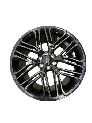2022-2023 Jeep Wagoneer Black 22x9 6-Spoke Alloy Wheel (Used OEM)