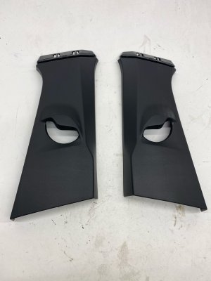 2025-2026 BMW X3 Black B-Pillar Trim Cover Panel Set (Used OEM)