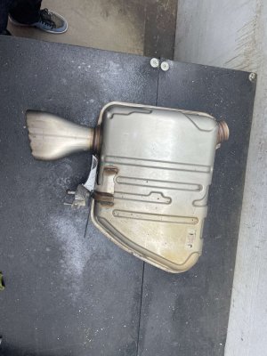 2021-2023 Jaguar F-Pace Exhaust Muffler - Rear (Used OEM)