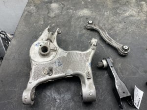 2017-2025 Jaguar F-Pace Upper and Lower Suspension Control Arm Set - Rear, Left (Driver) (Used OEM)