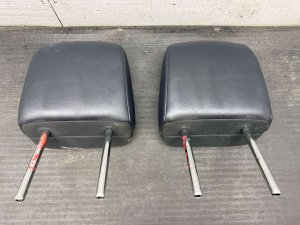 2024-2025 Toyota Grand Highlander Black 2nd Row Seat Headrest Set - Rear, Right (Passenger) (Used OEM)