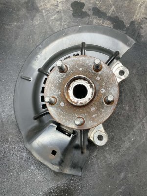 2024-2025 Toyota Grand Highlander Steering Knuckle Hub and Wheel Bearing Assembly - Front, Right (Passenger) (Used OEM)