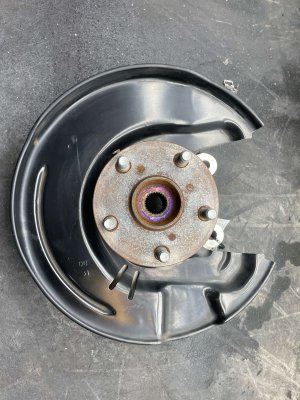 2023-2025 Lexus RX450h Knuckle Hub and Wheel Bearing Assembly - Rear, Right (Passenger) (Used OEM)