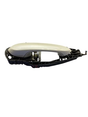 2017-2023 BMW M5 White Comfort Access Exterior Door Handle Carrier Bracket - Rear, Left (Driver) (Used OEM)