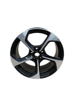 2022-2026 Lucid Air Black 20x8.5 5-Spoke Machined Face Front Alloy Wheel (Used OEM)
