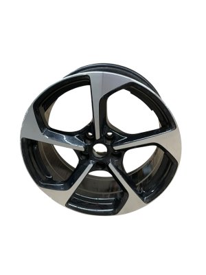 2022-2026 Lucid Air Black 20x8.5 5-Spoke Machined Face Front Alloy Wheel (Used OEM)