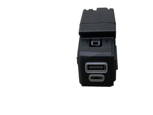 2023-2025 Dodge Hornet Front Center Console Dual USB and USB-C Charging Port Hub Module (Used OEM)