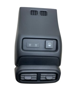 2023-2026 Honda Pilot Center Console End Cap Trim Panel with Vent and Dual USB-C Ports - Rear (Used OEM)