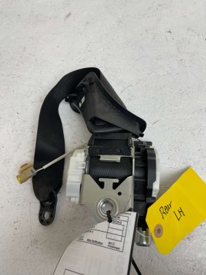 2010-2016 Porsche Panamera Seat Belt Assembly - Rear, Left (Driver) (Used OEM)