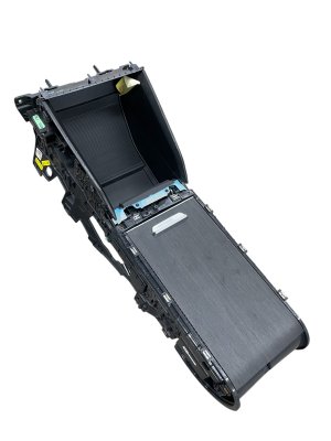 2022-2026 Lucid Air Front Center Console Storage Compartment Trim with Sliding Lid (Used OEM)