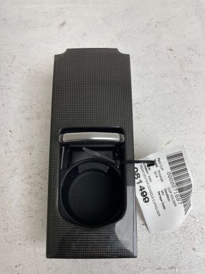 2010-2016 Porsche Panamera Center Console Cupholder Compartment Assembly - Rear (Used OEM)