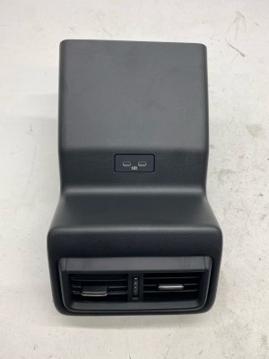 2023-2025 Mazda CX-50 Center Console HVAC Vent and USB Port Assembly - Rear (Used OEM)