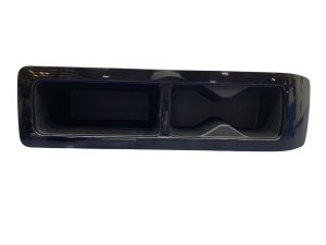 2022-2025 INFINITI QX60 Black Center Console Cup Holder with Trim - Front (Used OEM)