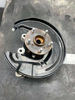 2024-2025 Toyota Grand Highlander Knuckle Wheel Bearing Hub Assembly - Rear, Left (Driver) (Used OEM)