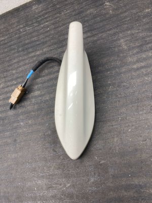2022-2025 INFINITI QX60 White Roof Mounted Shark Fin Radio Antenna (Used OEM)