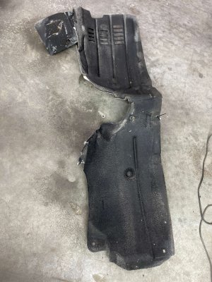 2024-2025 Lexus TX500h Inner Fender Liner Splash Guard Shield - Front, Left (Driver) (Used OEM)