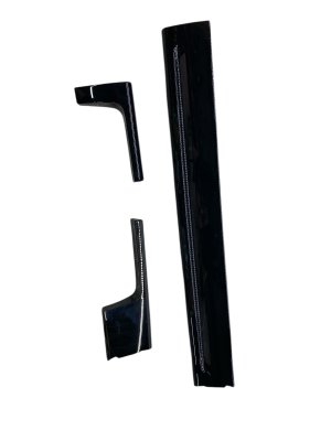 2019-2023 Porsche Cayenne Black Dashboard Trim Bezel Moulding Set (Used OEM)