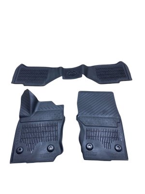 2025-2026 Toyota 4Runner All-Weather Rubber Floor Mat Set (Used OEM)