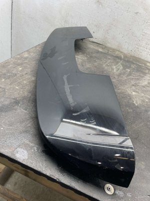 2024-2025 Lexus TX500h Caviar (Black) Trunk Lid Spoiler with 3rd Brake Light - Rear (Used OEM)