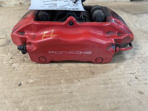 2000-2012 Porsche Boxster Red Disc Brake Caliper - Front, Left (Driver) (Used OEM)