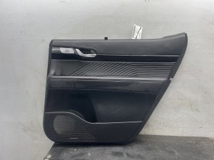 2023-2025 Hyundai Palisade Black Door Interior Trim Panel - Rear, Right (Passenger) (Used OEM)