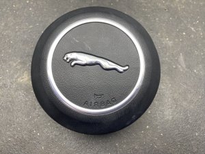 2021-2024 Jaguar XF Ebony (Black) Steering Wheel Air Bag - Front (Used OEM)