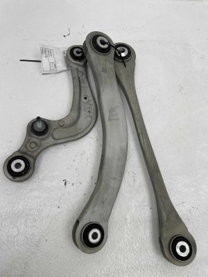 2019-2023 Audi A8 Upper and Lower Suspension Control Arm Set - Rear, Right (Passenger) (Used OEM)