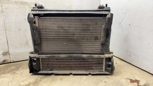 2017-2023 Jaguar F-Pace A/C Condenser and Electric Cooling Fan Assembly (Used OEM)