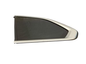  BMW X5 m Quarter Glass with Silver Trim and Privacy Tint - Rear, Left (Driver) (Used OEM)