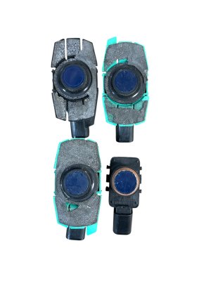 2023-2025 Toyota Prius Blue Bumper Park Assist Sensor Set - Rear (Used OEM)