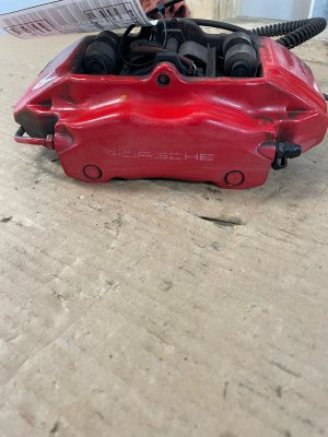 2000-2012 Porsche Boxster Red Disc Brake Caliper - Front, Right (Passenger) (Used OEM)