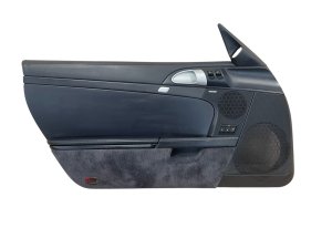 2005-2012 Porsche Boxster Black Door Interior Trim Panel - Front, Left (Driver) (Used OEM)