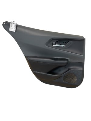 2023-2025 Toyota Prius Black Door Interior Trim Panel - Rear, Left (Driver) (Used OEM)
