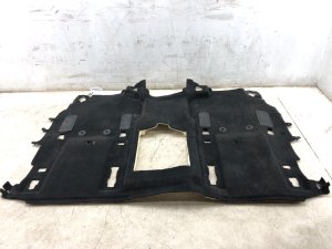 2022-2025 Jeep Wagoneer Black Middle Row Center Floor Carpet Mat - Rear (Used OEM)