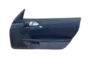 2005-2008 Porsche Boxster Black Door Interior Trim Panel - Front, Right (Passenger) (Used OEM)