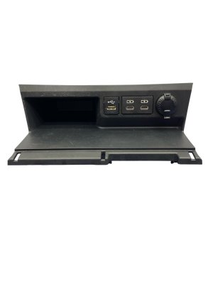 2020-2024 Toyota Highlander Black Center Console USB Port Trim Panel - Front (Used OEM)