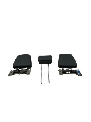 2020-2024 Toyota Highlander Black 3rd Row Leather Headrest Set - Rear, Right (Passenger) (Used OEM)