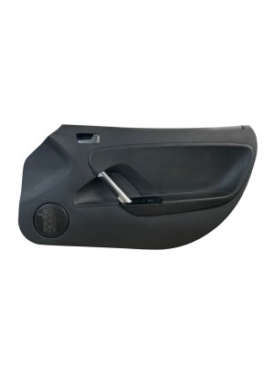 2006-2010 Pontiac Solstice Black Door Interior Trim Panel - Front, Right (Passenger) (Used OEM)