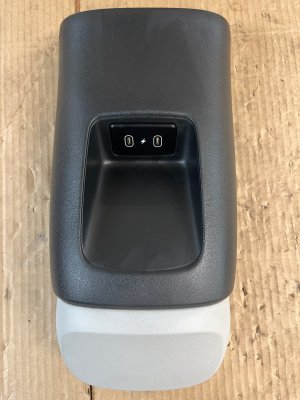 2021-2025 Hyundai Elantra Front Center Console Gear Shift Trim Cover Panel - Rear (Used OEM)